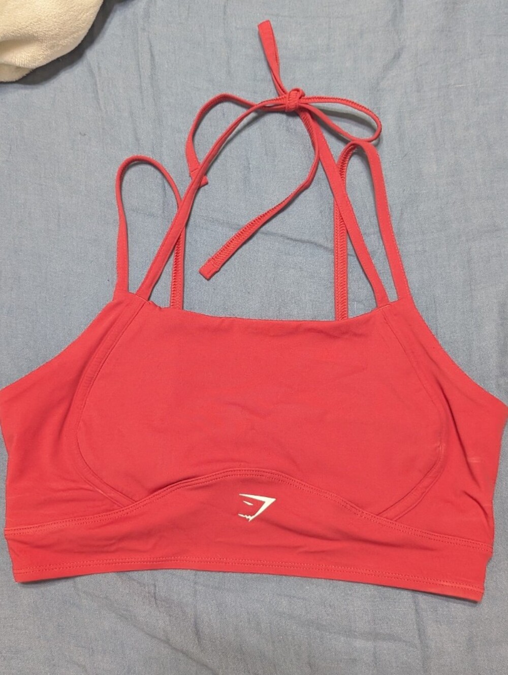 Gymshark Halterneck Crop Cami Tank - Vintage Pink Size Small NWT